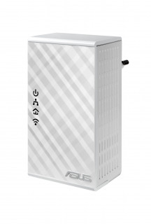 ASUS 300 Mbps Wi-Fi HomePlug AV500 Powerline Adapter Kit PL-N12_KIT PC