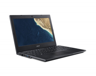 Acer TravelMate TMB118-M-P9NQ 11,6"/Intel Pentium N5000/4GB/128GB/Int. VGA/fekete laptop PC