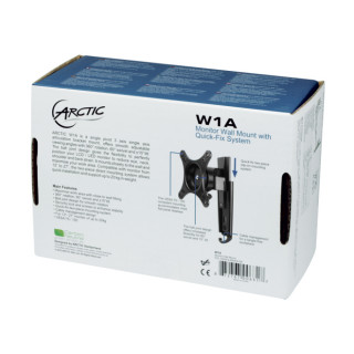 ARCTIC W1A Monitor wall mount with quick-fix system PC