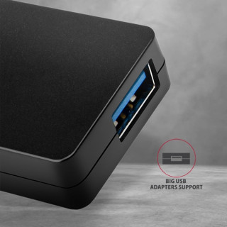 Axagon HUE-G1C 4 portos USB3.2 HUB PC