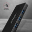 Axagon HUE-G1C 4 portos USB3.2 HUB thumbnail