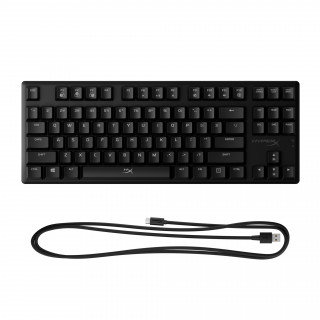 Kingston HyperX Alloy Origins Core Tenkeyless US Mechanikus gamer világító billentyűzet PC