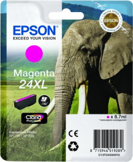 Patron Epson T2433 Magenta XL 8,7ml PC