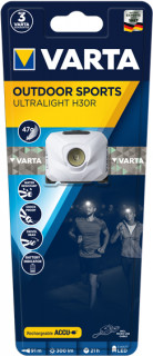 Varta Outdoor Sports Ultralight H30R/fehér/fejlámpa Otthon