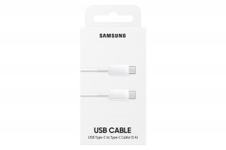 Samsung EP-DN975BWEG 1m 5A fehér Type-C - Type-C kábel PC