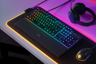 SteelSeries Apex 3 US fekete gamer billentyűzet PC