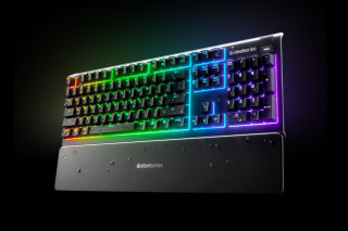 SteelSeries Apex 3 US fekete gamer billentyűzet PC