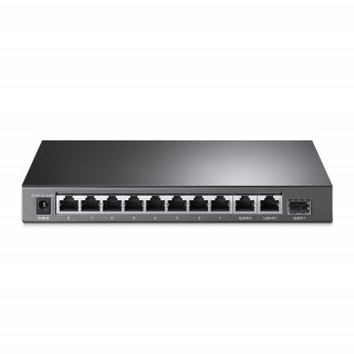 TP-Link Switch  PoE - TL-SG1210P (10 port 1Gbps; 8x at/af PoE port; 63W; 1x SFP) PC