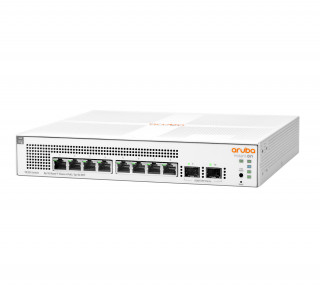 Aruba Instant On JL681A 1930 8xGbE LAN 2xSFP port smart menedzselhető PoE (124W) switch PC