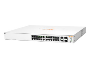 Aruba Instant On JL683A 1930 24xGbE LAN 4xSFP+ port smart menedzselhető PoE (195W) switch PC