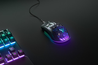 SteelSeries Aerox 3 fekete vezetékes optikai gamer egér PC