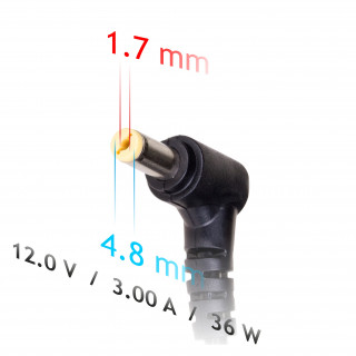 ODDNB-DVDRW Akyga AK-ND-49 Adapter Asus 12V/3,0A 36W PC