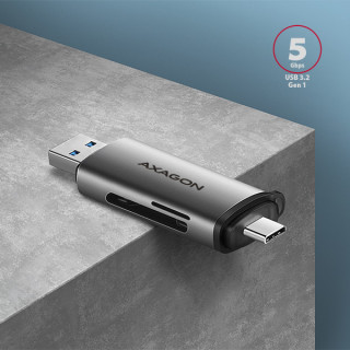 AXAGON CRE-SAC USB-C 3.2 Gen 1 Card Reader PC
