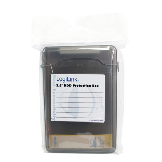 LogiLink UA0133B 3,5" HDD Védő tok - Fekete PC