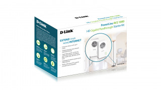 NET-PWLINE D-Link DHP-P601AV AV2 1000 HD PowerLine Gigabit Passthrough Kit PC