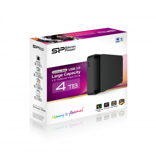 Silicon Power Stream S06 2TB Fekete [2.5"/USB3.0] PC