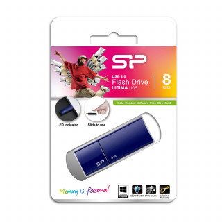 Silicon Power Ultima U05 8GB [USB2.0] - Kék PC