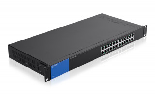 Linksys SMB LGS124 24port 10/100/1000Mbps LAN nem menedzselhető Switch PC