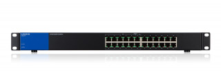 Linksys SMB LGS124P 24port POE+ 10/100/1000Mbps LAN nem menedzselhető Switch PC