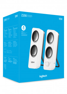 Logitech Z200 [2.0] Fehér PC