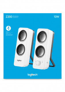 Logitech Z200 [2.0] Fehér PC