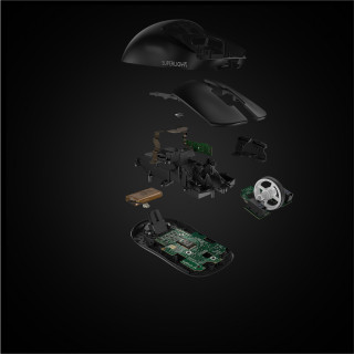 Logitech G Pro X Superlight Vezeték Nélküli Gaming egér, Fekete (910-005880) PC