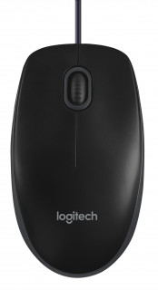 Logitech B100 Optical - Fekete PC