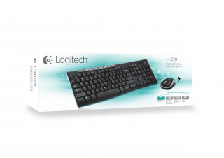 Logitech MK270 Wireless Billentyűzet + Egér UK PC