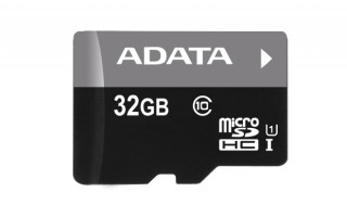 ADATA microSDHC 32GB Premier (Class10, UHS-I U1) adapterrel PC