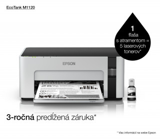 Epson EcoTank M1120 wireless tintasugaras nyomtató PC