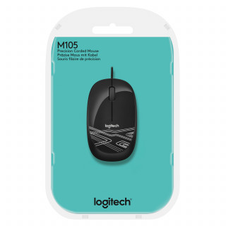 Logitech M105 Optical - Fekete PC