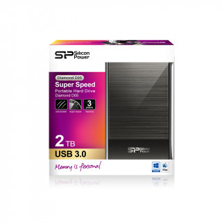 Silicon Power Diamond D05 2TB Szürke [2.5"/USB3.0] PC