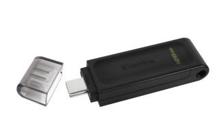 Kingston Technology DataTraveler 70 USB flash meghajtó 128 GB USB C-típus 3.2 Gen 1 (3.1 Gen 1) Fekete PC