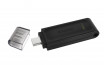 Kingston Technology DataTraveler 70 USB flash meghajtó 32 GB USB C-típus 3.2 Gen 1 (3.1 Gen 1) Fekete thumbnail