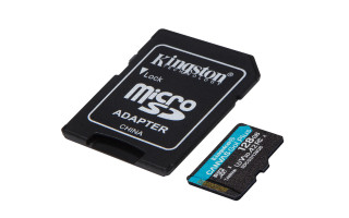 Kingston Technology Canvas Go! Plus memóriakártya 128 GB MicroSD Class 10 UHS-I PC