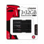 Kingston Technology DataTraveler 100 G3 USB flash meghajtó 32 GB USB A típus 3.2 Gen 1 (3.1 Gen 1) Fekete thumbnail