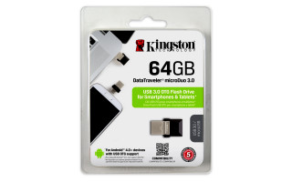 Kingston DataTraveler microDuo 64GB (USB3.0 OTG) PC