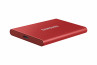 Samsung Portable SSD T7 1000 GB Vörös thumbnail
