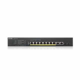 XS1930-12HP, 8-port Multi-Gigabit Smart Managed PoE Switch 375Watt 802.3BT, 2 x PC