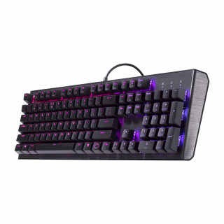 Cooler Master Masterkeys CK550 RGB (HU, USB) - Szálcsiszolt szürke PC