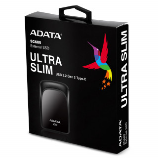 A-Data 480GB SC680 USB3.2 Black PC