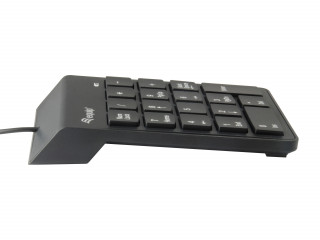 Equip-Life Numerikus billentyűzet - 245205 (USB, fekete) PC