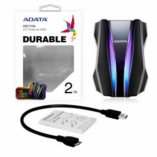 A-Data 2TB 2,5" HD770G USB3.2 Black PC