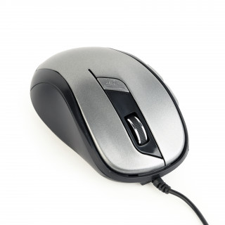 Gembird optical mouse MUS-6B-01-BG, 1600 DPI, USB, Black/spacegrey PC