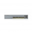 ZyXEL GS1350-12HP 8x GbE LAN PoE (130W) 2x GbE SFP smart menedzselhető CCTV PoE switch thumbnail