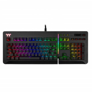 Thermaltake TT eSports Level 20 RGB (Cherry MX speed Silver) Mechanical Gaming Keyboard Black US PC