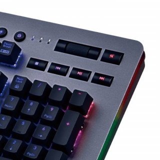 Thermaltake TT eSports Level 20 RGB (Cherry MX speed Silver) Mechanical Gaming Keyboard Titanium US PC