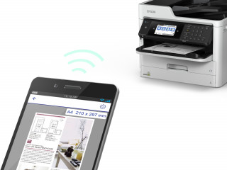 PRNT Epson Workforce Pro WF-M5799DWF wireless tintasugaras nyomtató/másoló/síkágyas scanner/fax PC