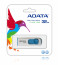 Adata C008 32GB (USB2.0) - Fehér/Kék thumbnail