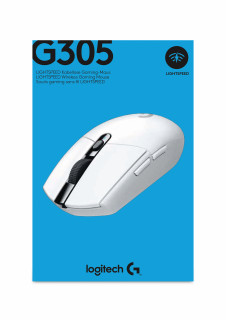 Logitech G305 Lightspeed USB - Fehér PC